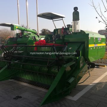 farm machinery crawler type rice harvester without cab